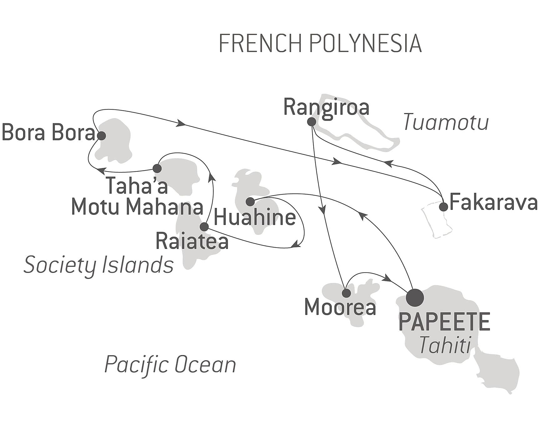 Society Islands & The Tuamotus