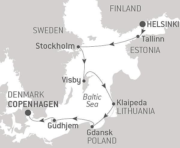 Cruising the Historic Cities of the Baltic Sea – with Smithsonian Journeys null