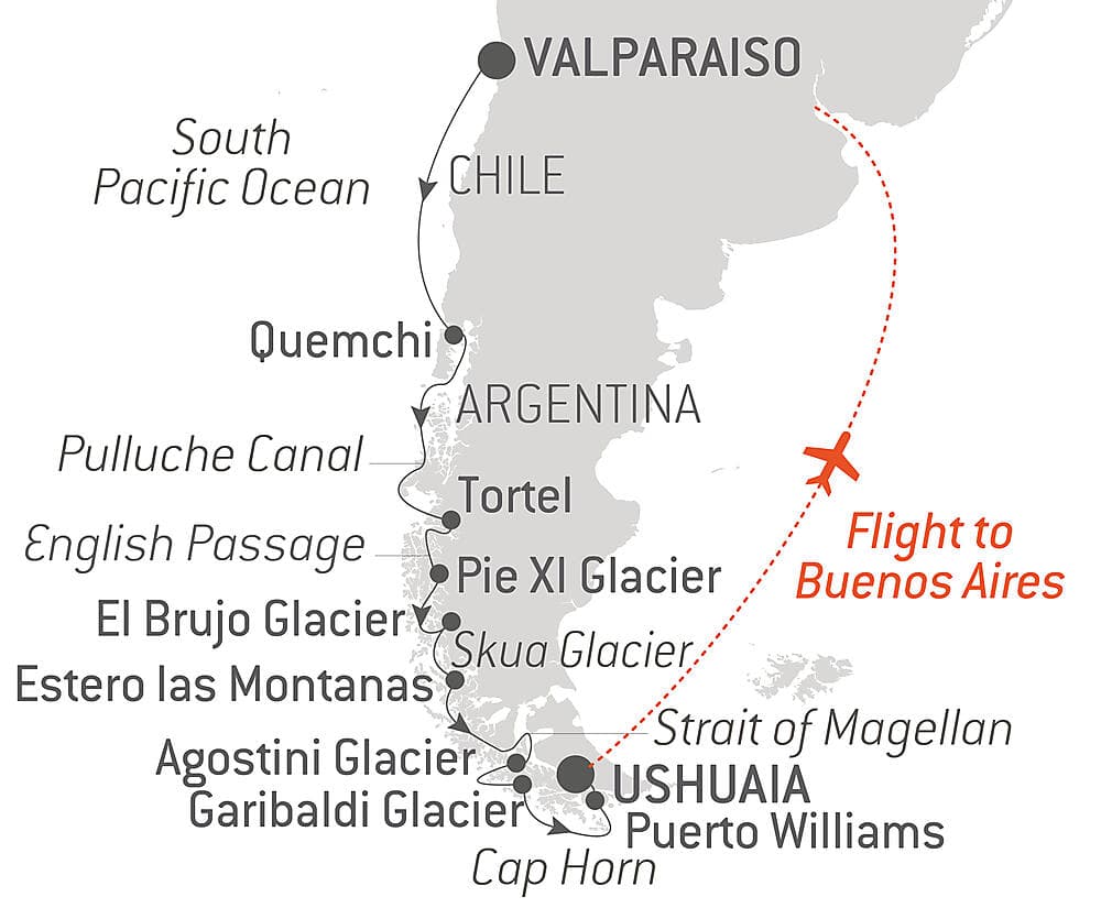 The best of Chilean Fjords null