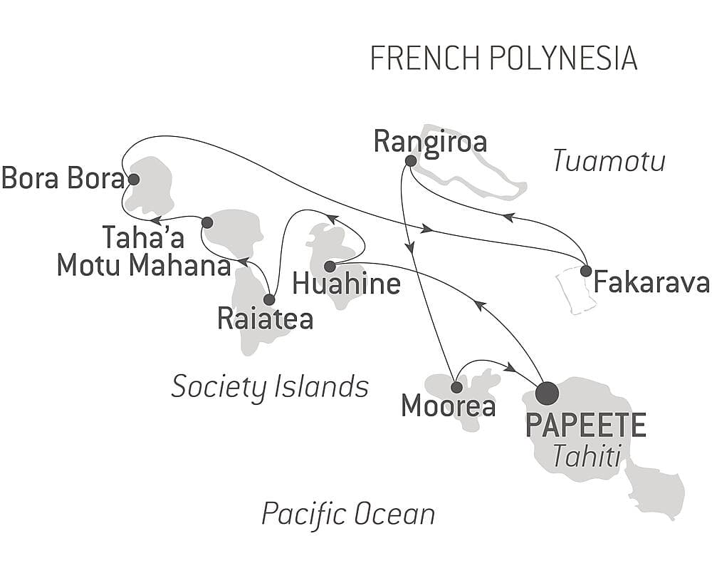 Society Islands & The Tuamotus