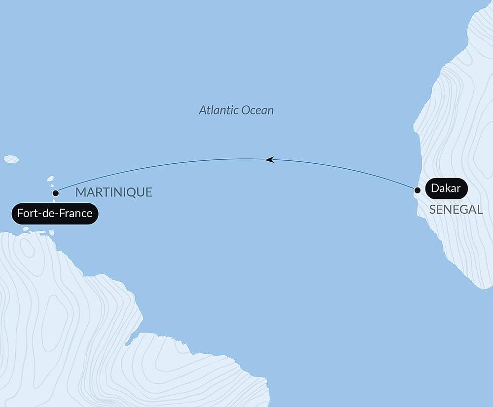Ocean Voyage: Dakar - Fort-de-France null