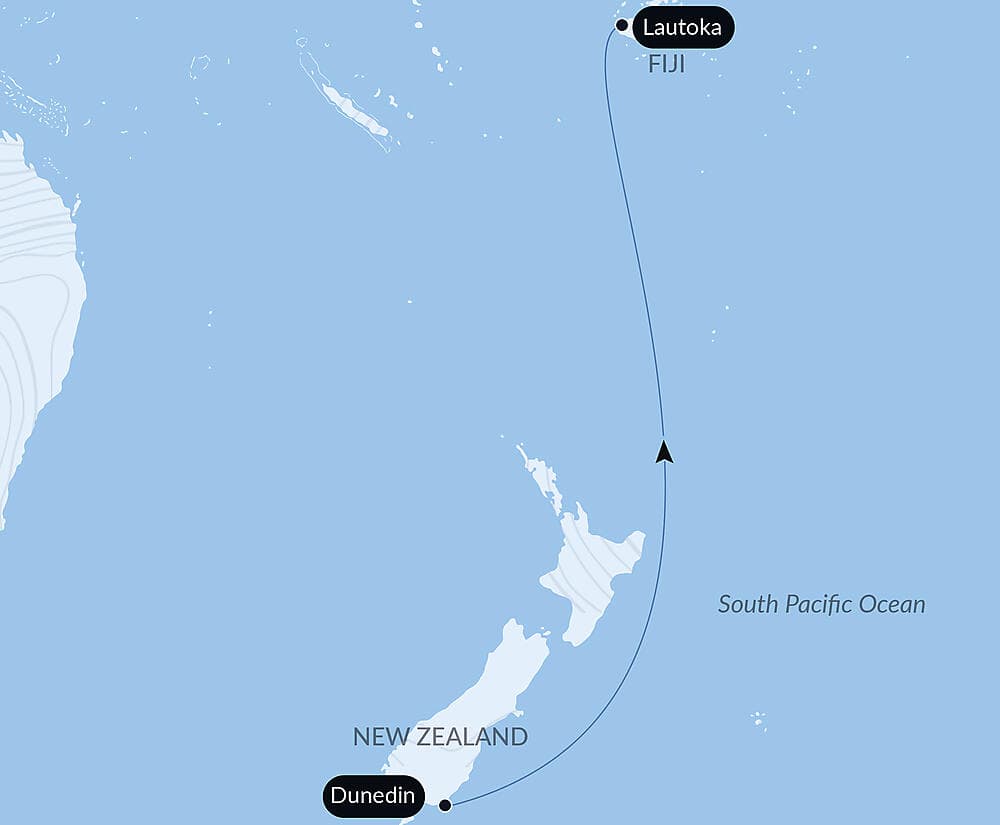 Ocean Voyage: Dunedin - Lautoka null