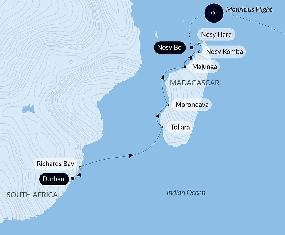 Madagascar & South Africa null