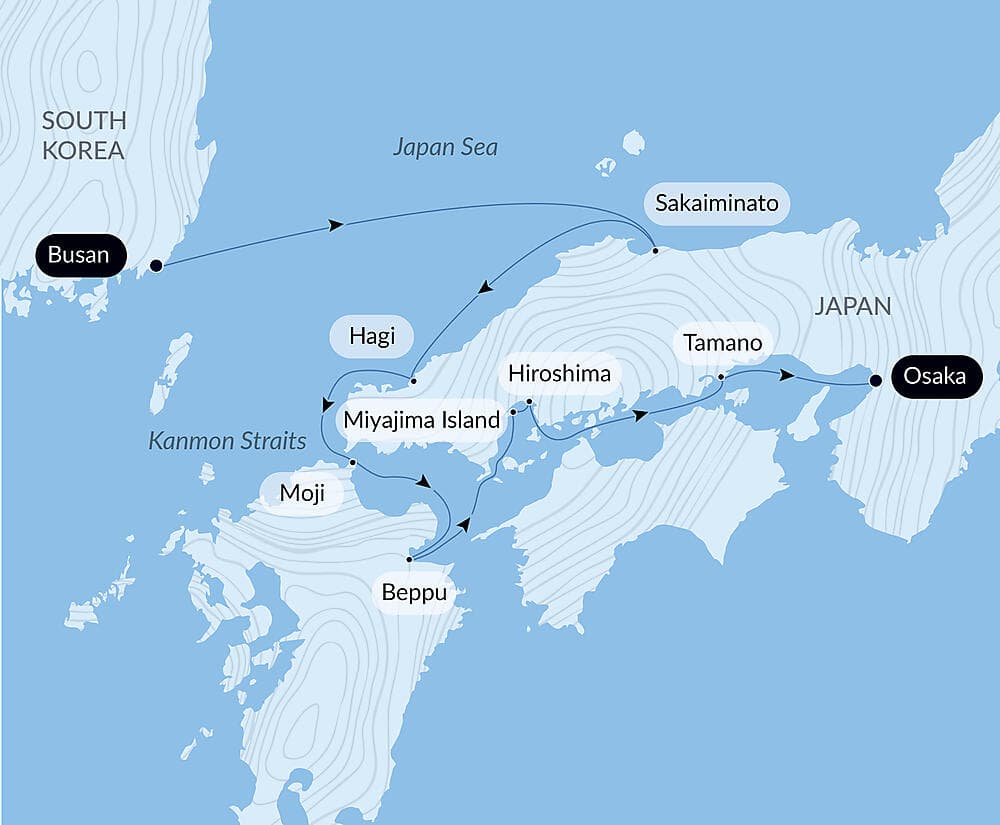 Treasures of Japan and South Korea by Sea – with Smithsonian Journeys null