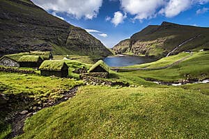 The village of Saksun