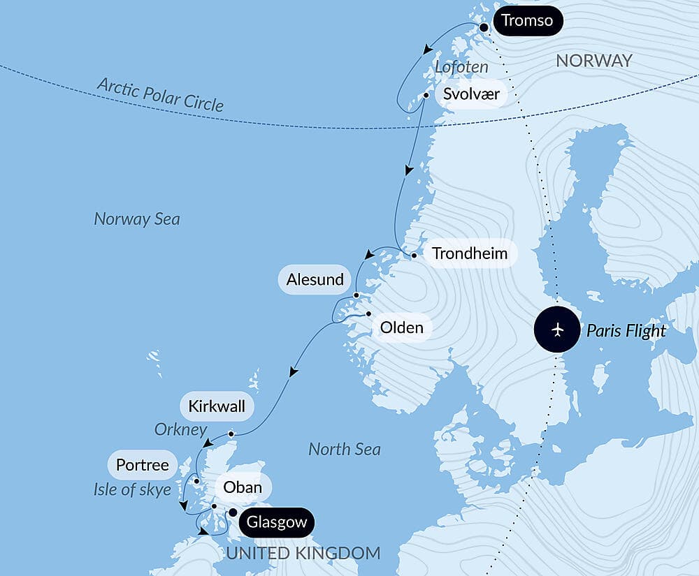 From the Arctic Circle to the Scottish Isles null