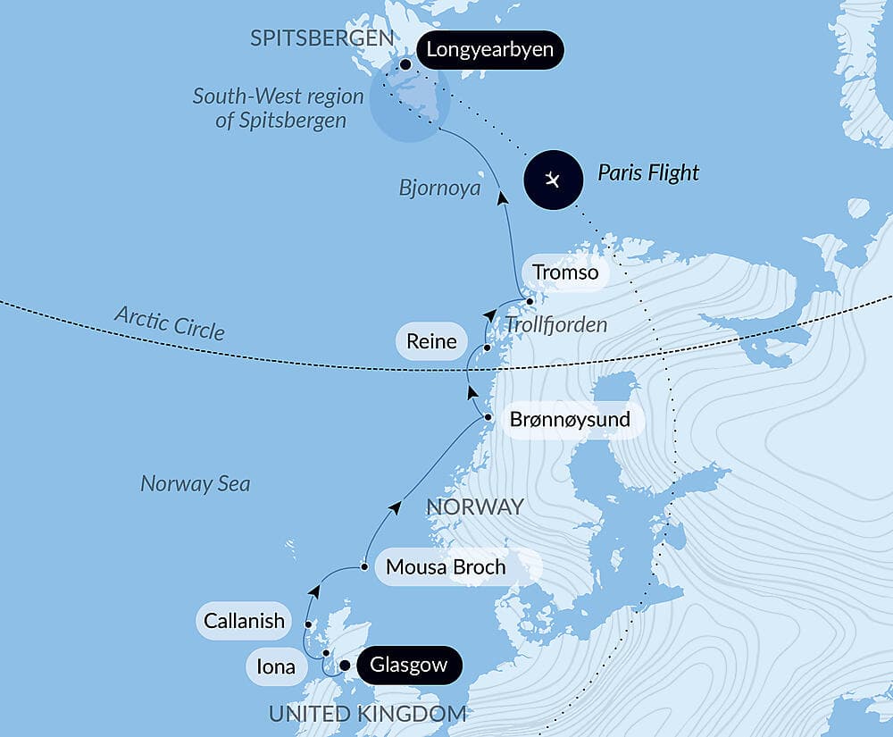 From Scotland to Spitsbergen null