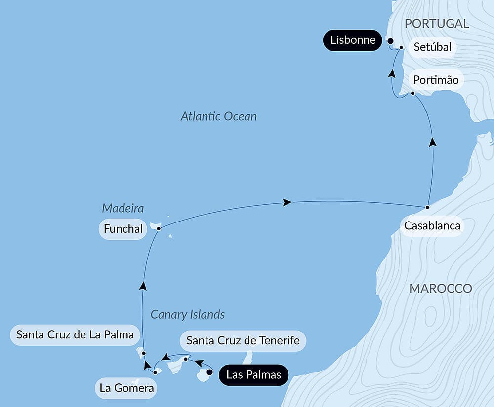 Volcanic islands and historic cities of the North Atlantic null