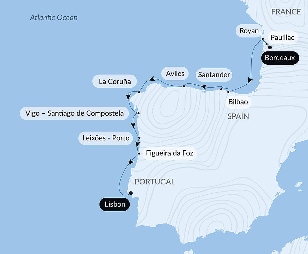 Bay of Biscay & Iberian Peninsula null