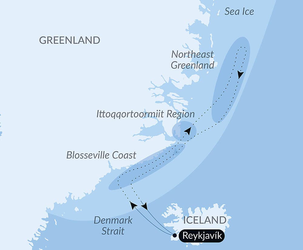 Northeast Greenland's unexplored sea ice