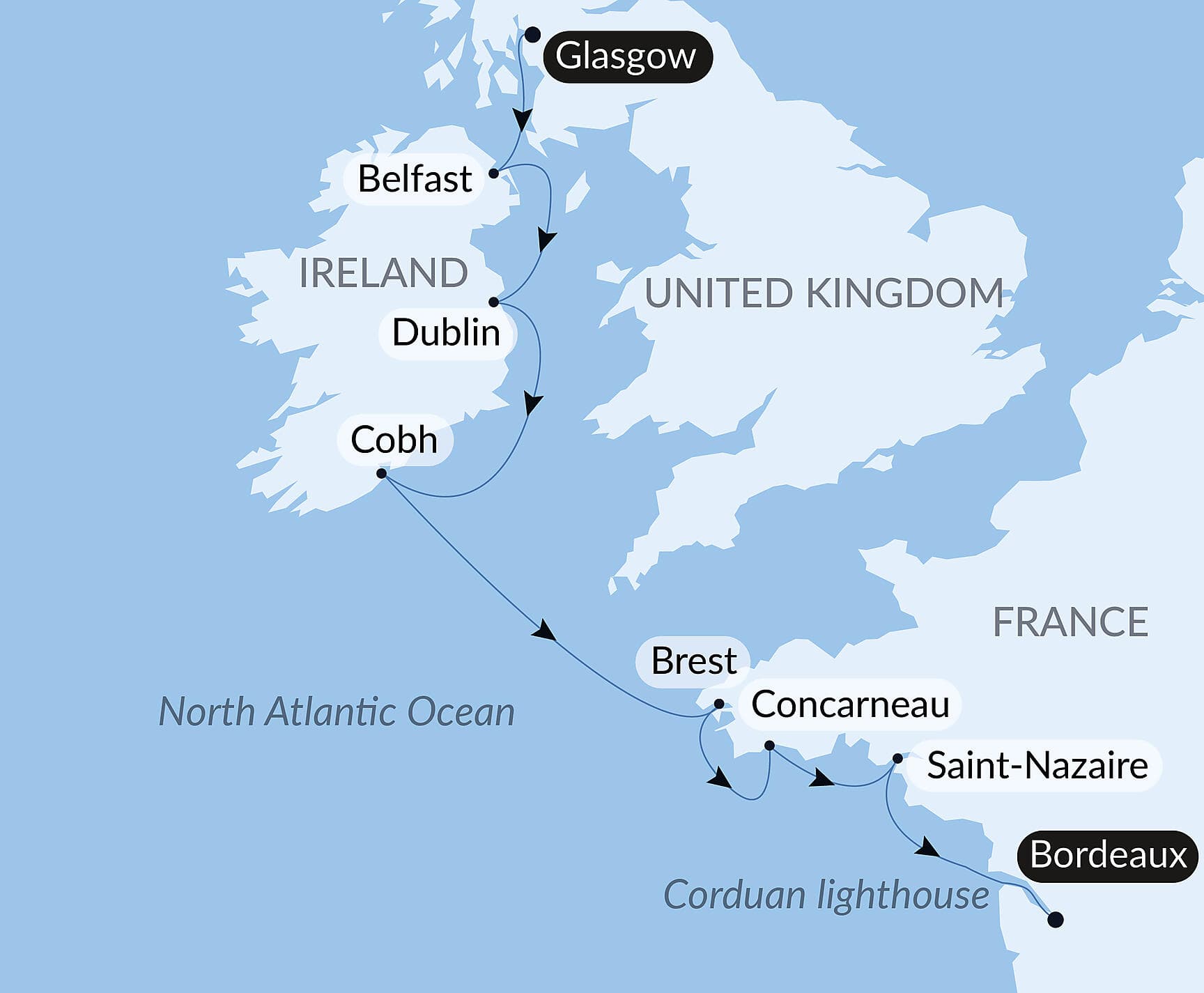 From Celtic Shores to the Bay of Biscay