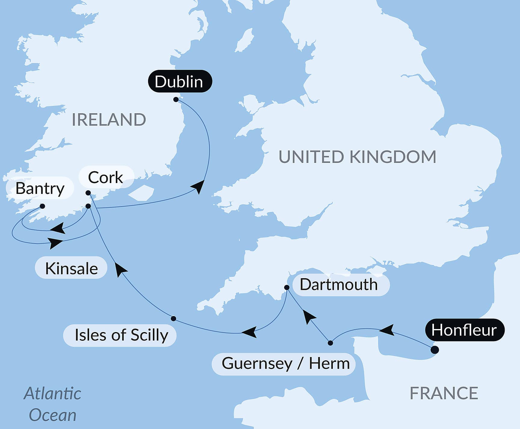 British archipelagos and Celtic shores