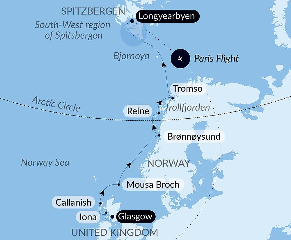 From Scotland to Spitsbergen
