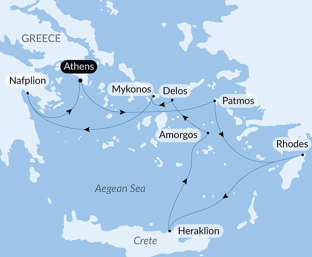 Cruising the Greek Islands of the Southern Aegean – with Smithsonian Journeys
