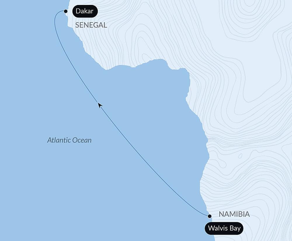 Ocean Voyage: Walvis Bay - Dakar null
