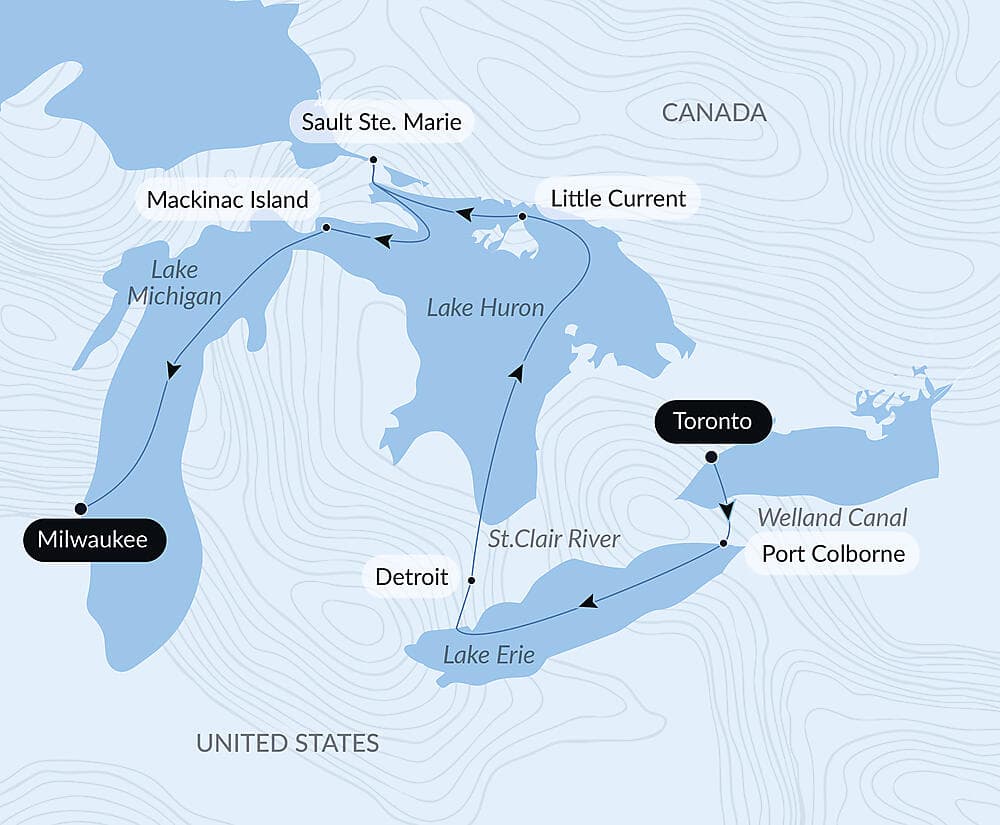 A Voyage Along the Great Lakes – with Smithsonian Journeys null